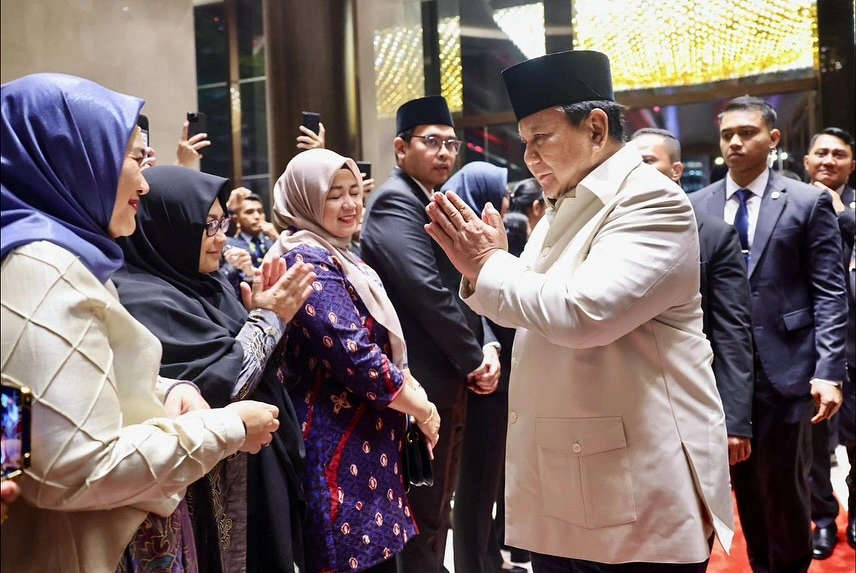 Prabowo Subianto saat menghadiri KTT ASEAN ke-47 di Kuala Lumpur, pada Minggu 26 Oktober 2025. (Instagram presidenrepublikindonesia)